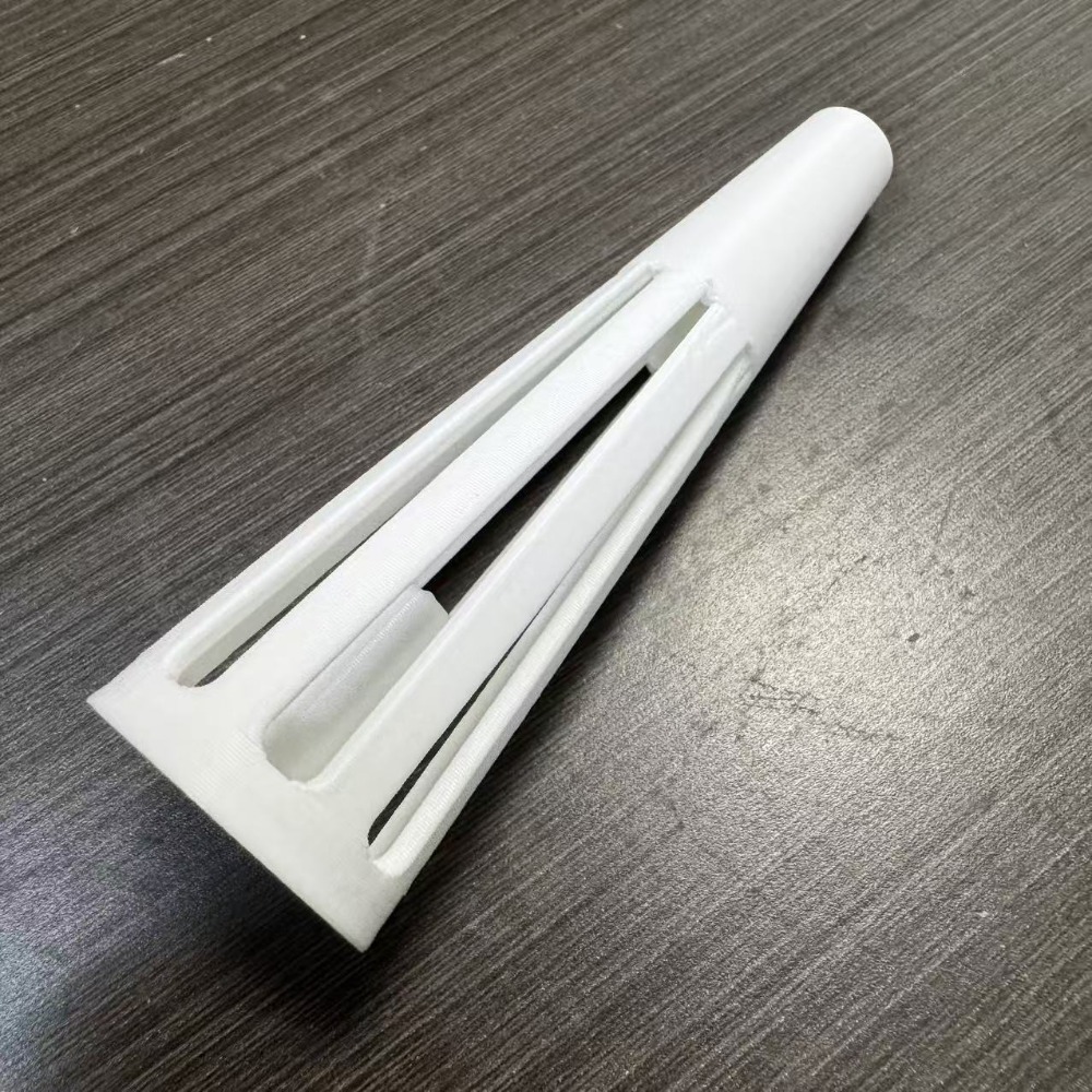 3D Printing Aluminium - Penyangga Gulungan Benang Kerucut Cetak 3D