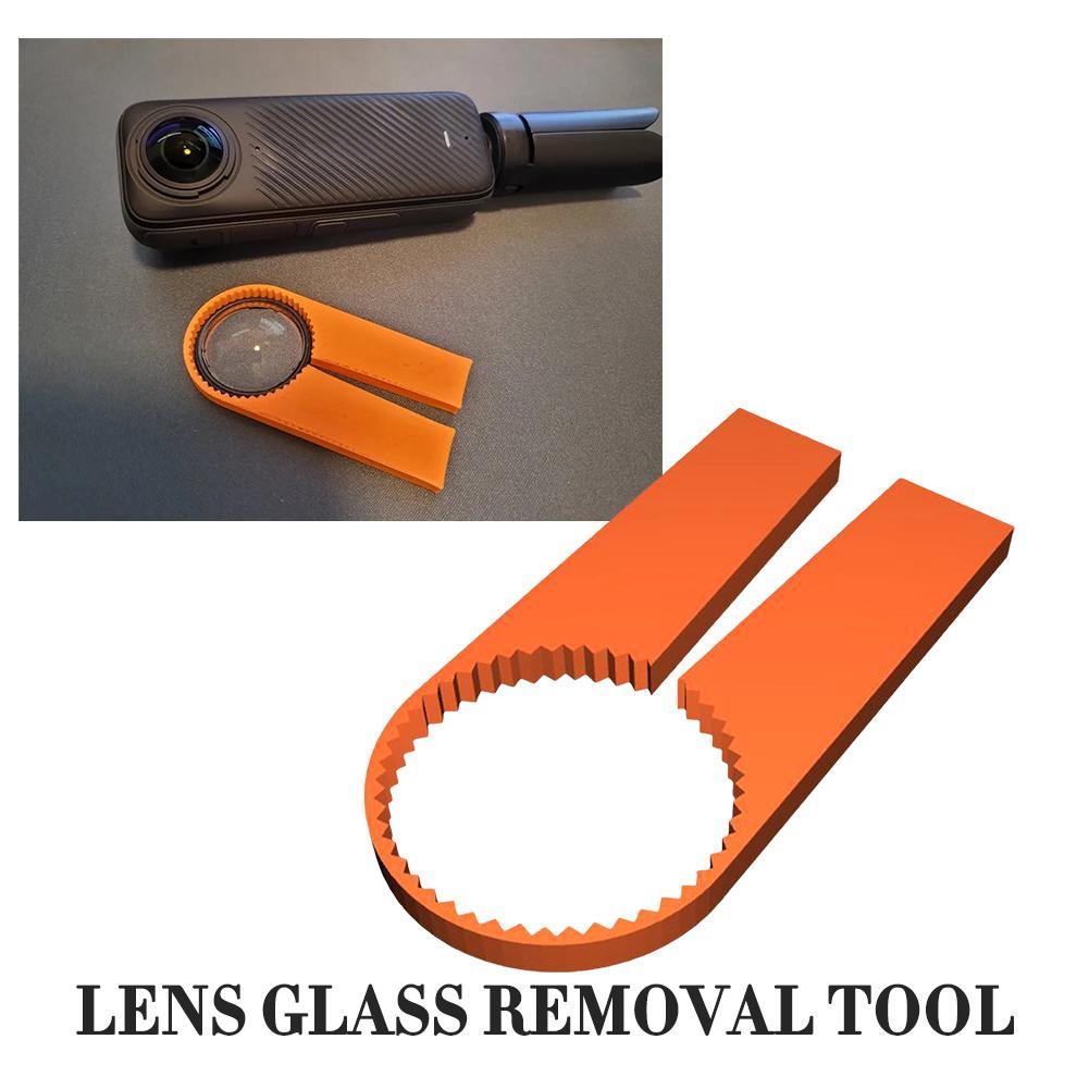 3D Printing Glass - Alat pelepas lensa kaca Insta360 X4,