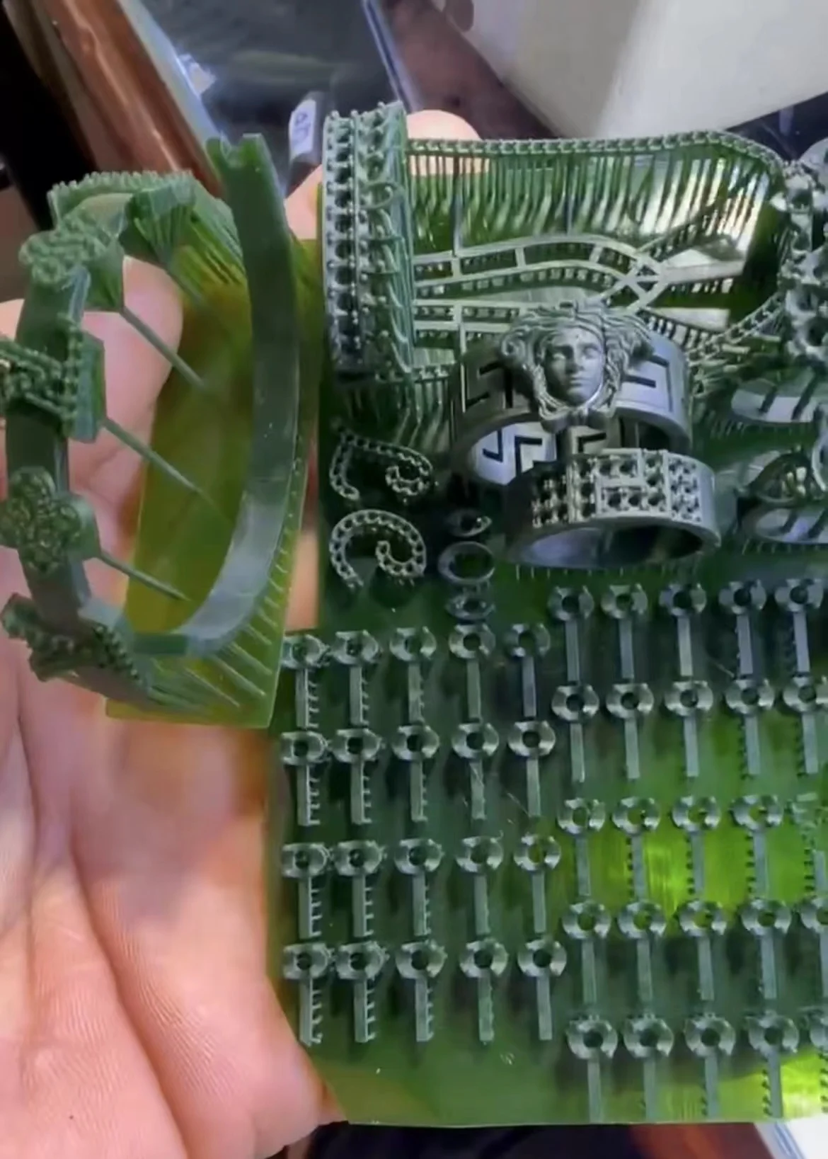 3D Printing Dental - Resin perhiasan 3D Printer hilang lilin