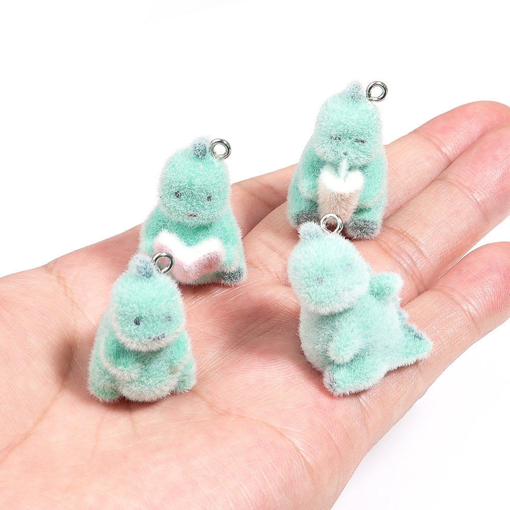 3D Printing Keychain - 4Pcs Gantungan Kunci Dinosaurus Mini 3D