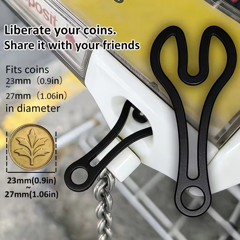 3D Printing Keychain - Alat Pembuka Troli Belanja Cetak 3D,