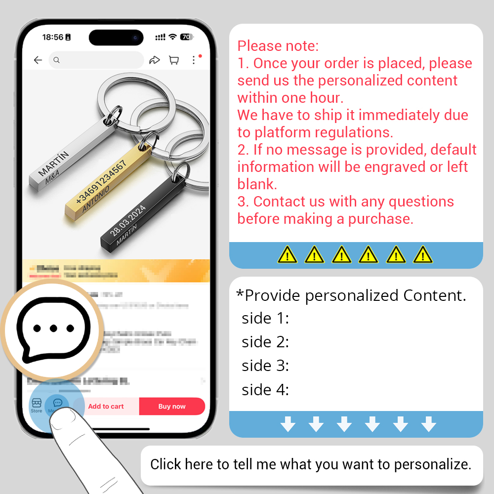 Gantungan kunci personalisasi  - 3D Printing Keychain ulasan dan harga