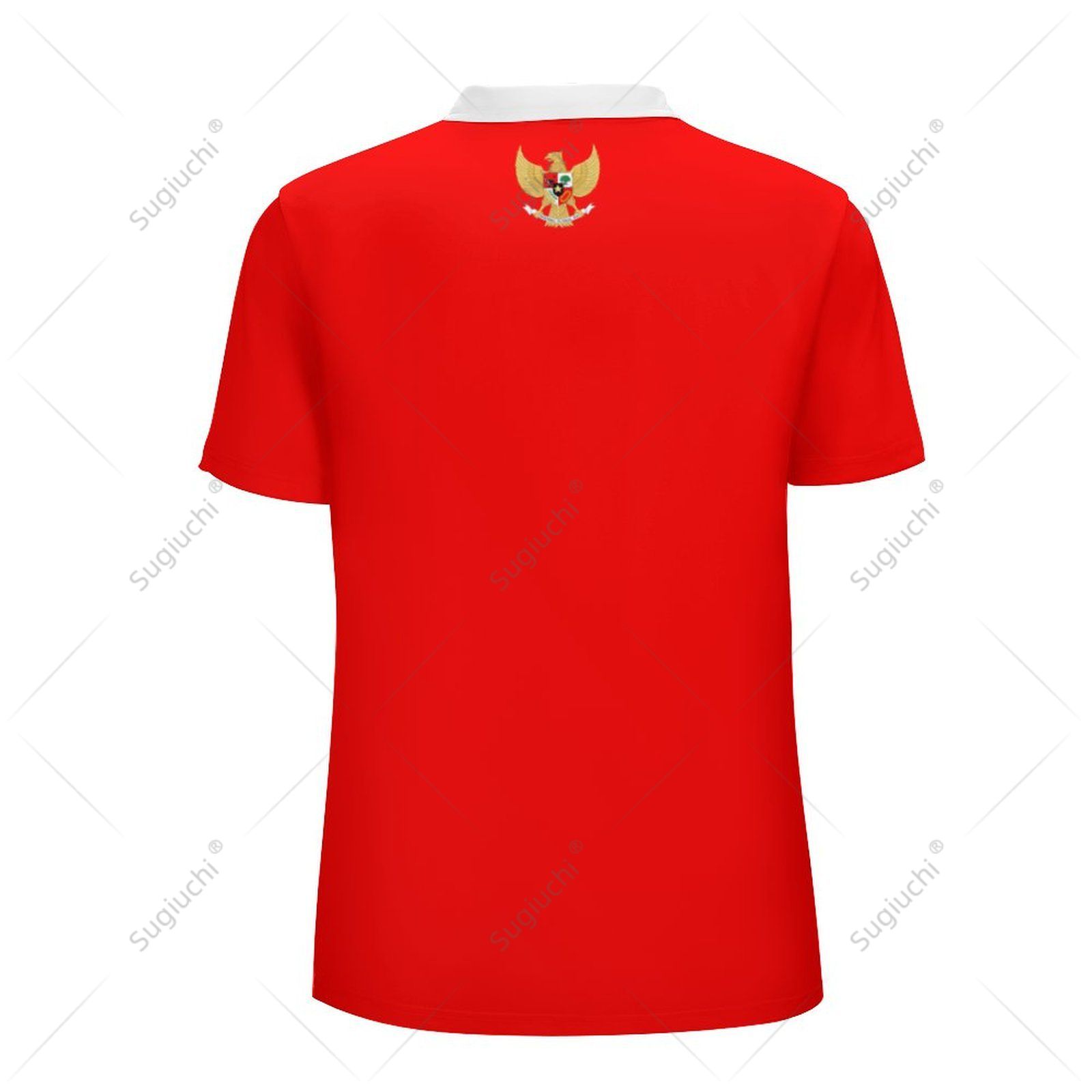 Kaos Polo Unisex Bendera Indon - 3D Printing Indonesia ulasan dan harga