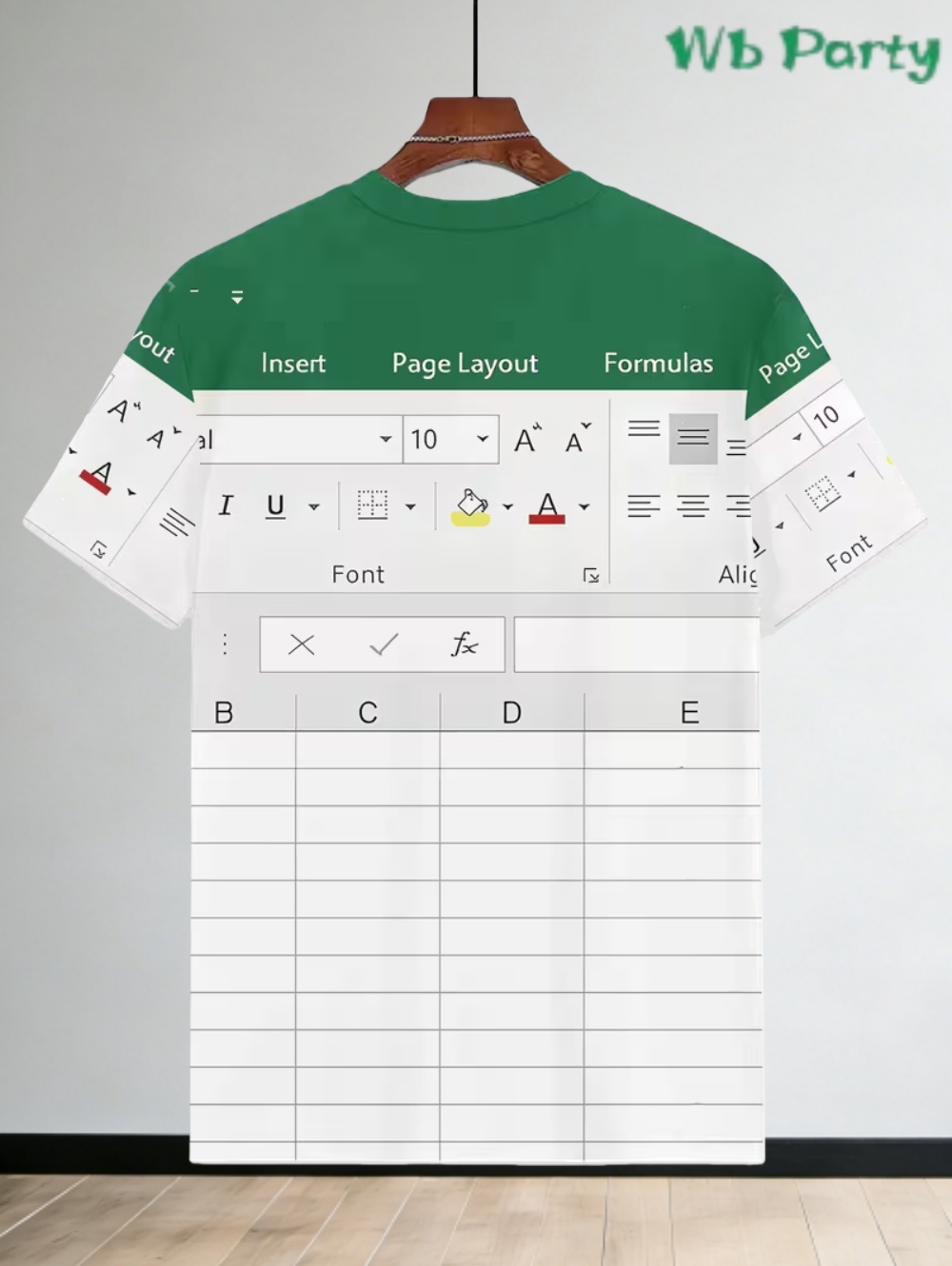 Kaos Excel Kasual untuk Pria A - 3D Printing Online Service ulasan dan harga