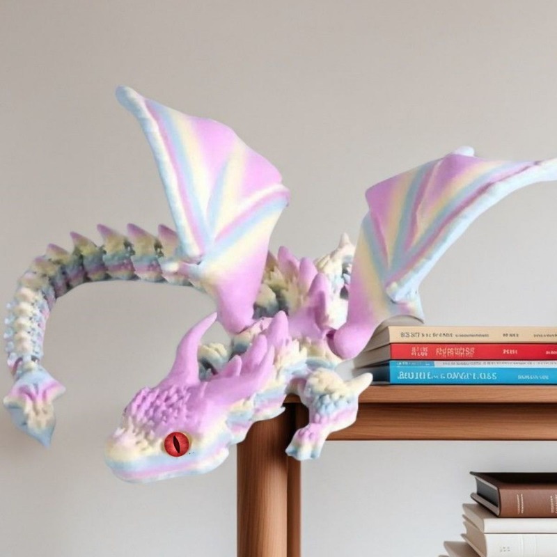 Sayap Cetak 3D, Naga, Naga, Na - 3D Printing Online Service ulasan dan harga