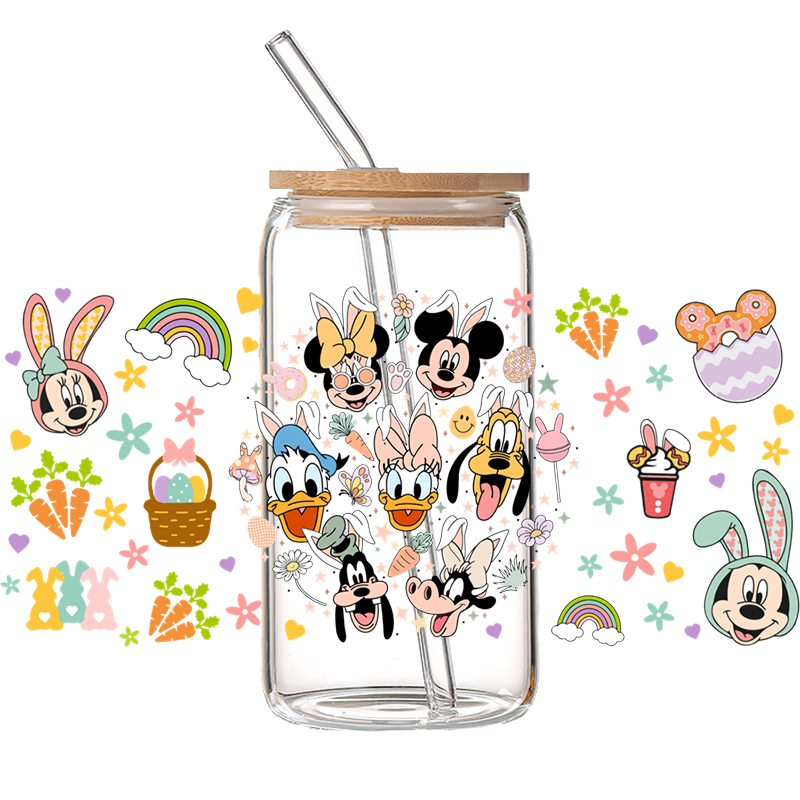 Stiker Disney Stitch Mickey Wi - 3D Printing Glass ulasan dan harga