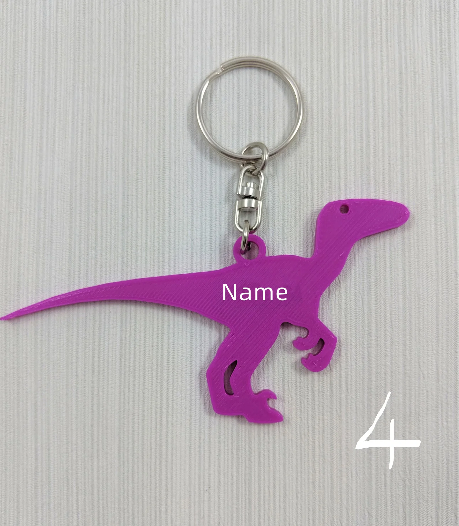 Gantungan Kunci Nama Kustom De - 3D Printing Keychain ulasan dan harga