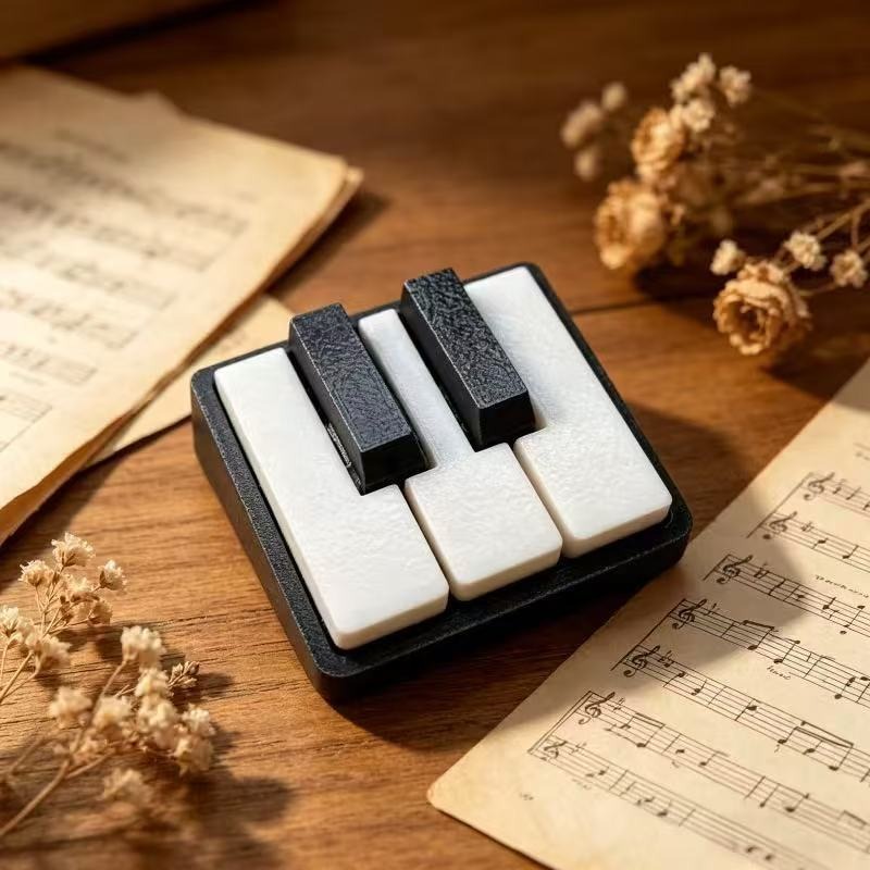 Keyboard Piano 3D Cetak Digita - 3D Printing Keychain ulasan dan harga
