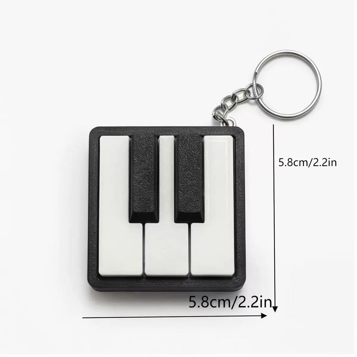 Keyboard Piano 3D Cetak Digita - 3D Printing Keychain ulasan dan harga
