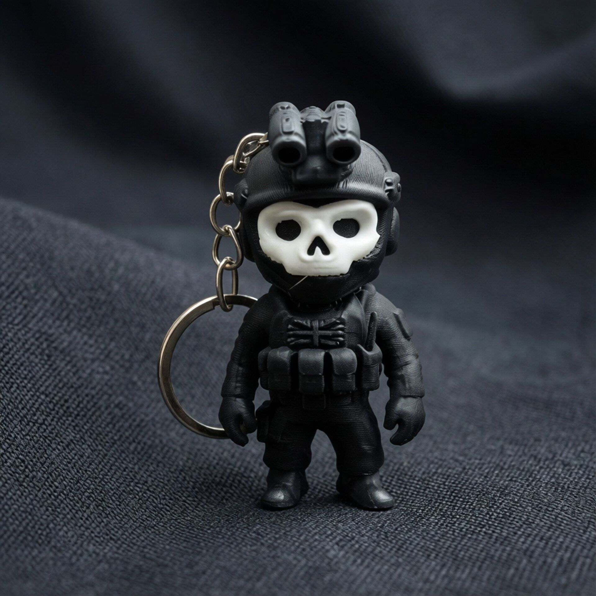 Gantungan Kunci Prajurit Hantu - 3D Printing Keychain ulasan dan harga