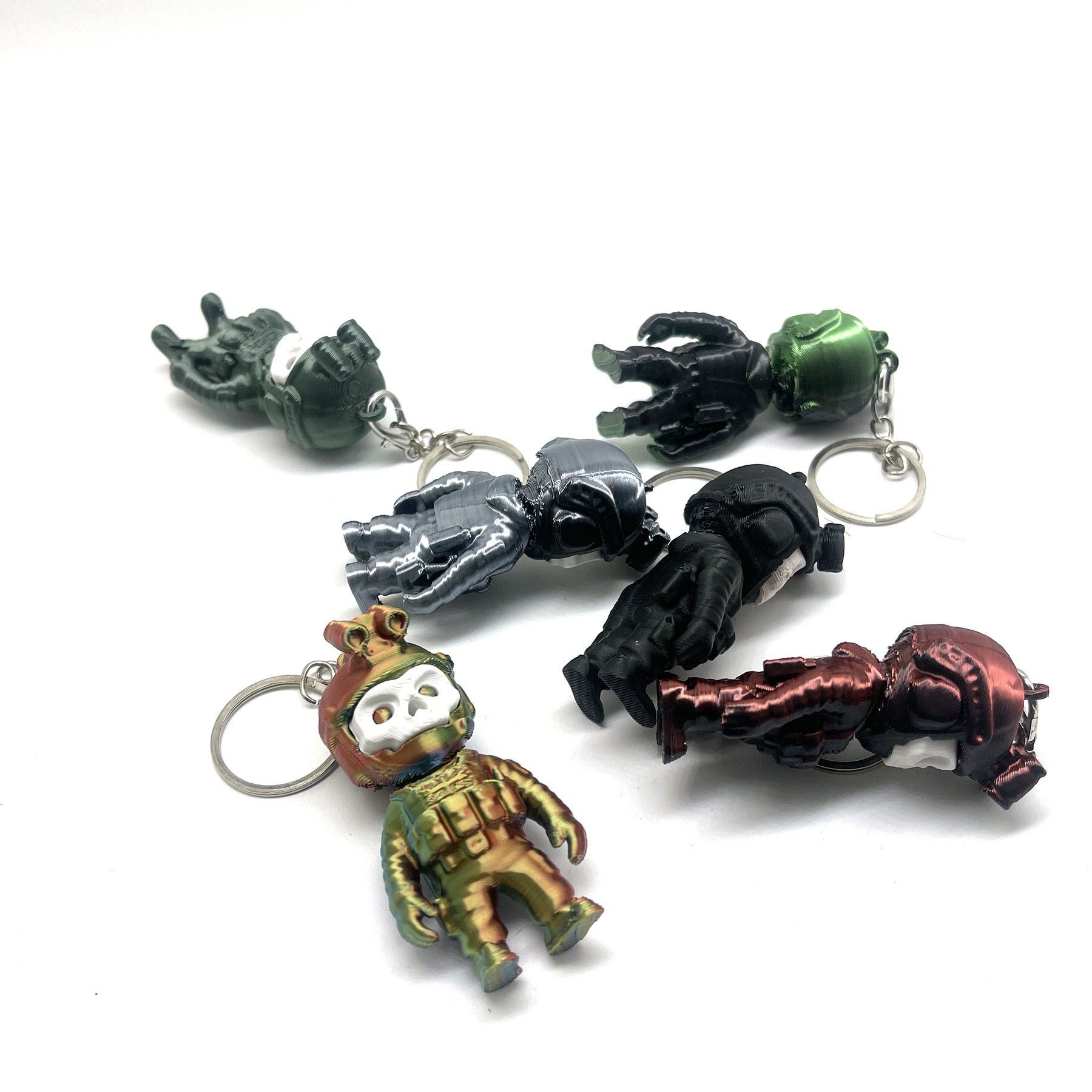 Gantungan Kunci Prajurit Hantu - 3D Printing Keychain ulasan dan harga