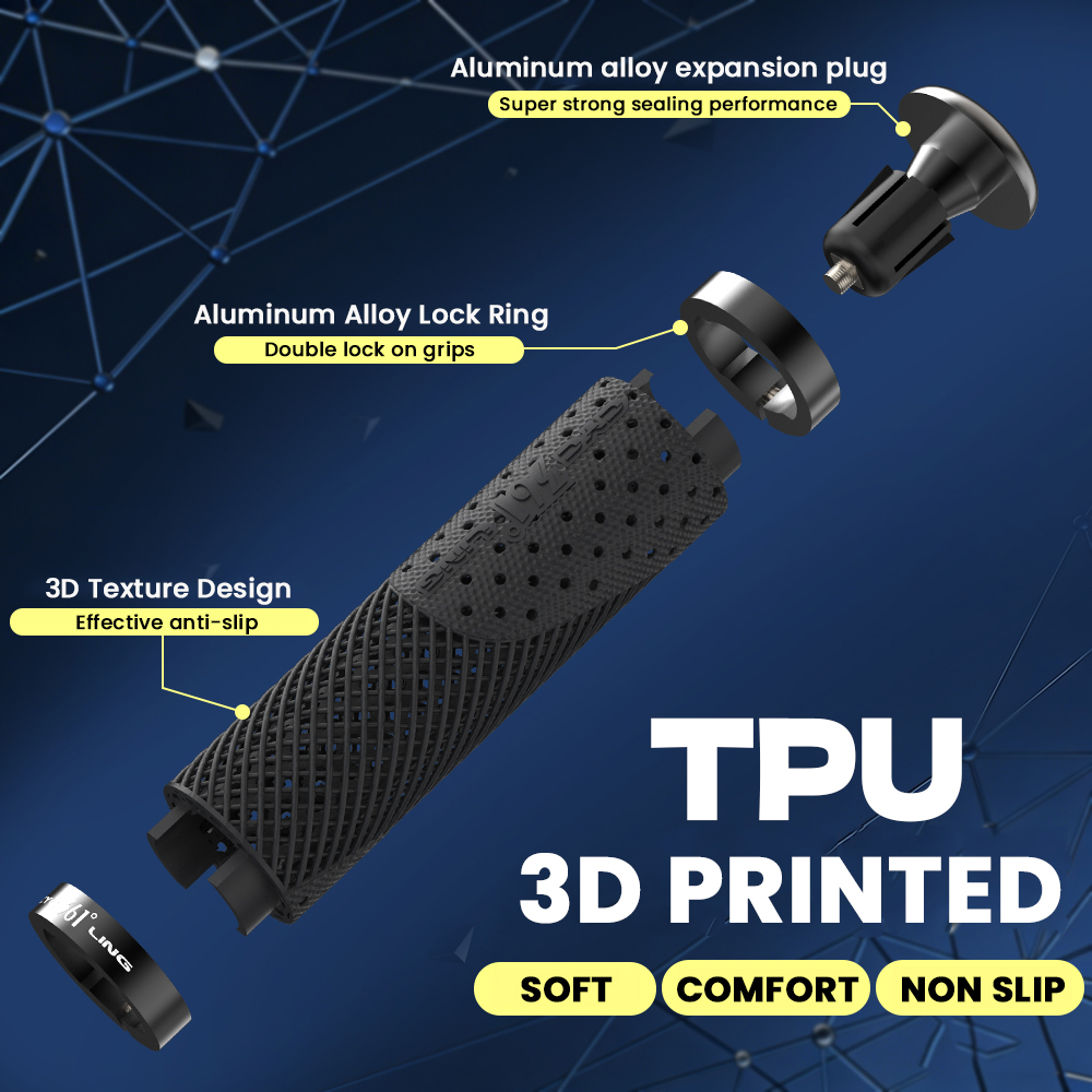 361 Degrees Pegangan Sepeda Ce - 3D Printing Aluminium ulasan dan harga