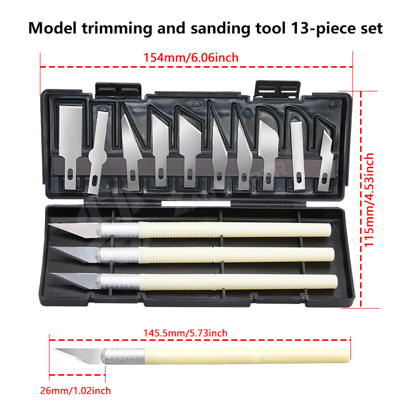 Kit pisau ukir Deburring 3D, a - 3D Printing Files ulasan dan harga