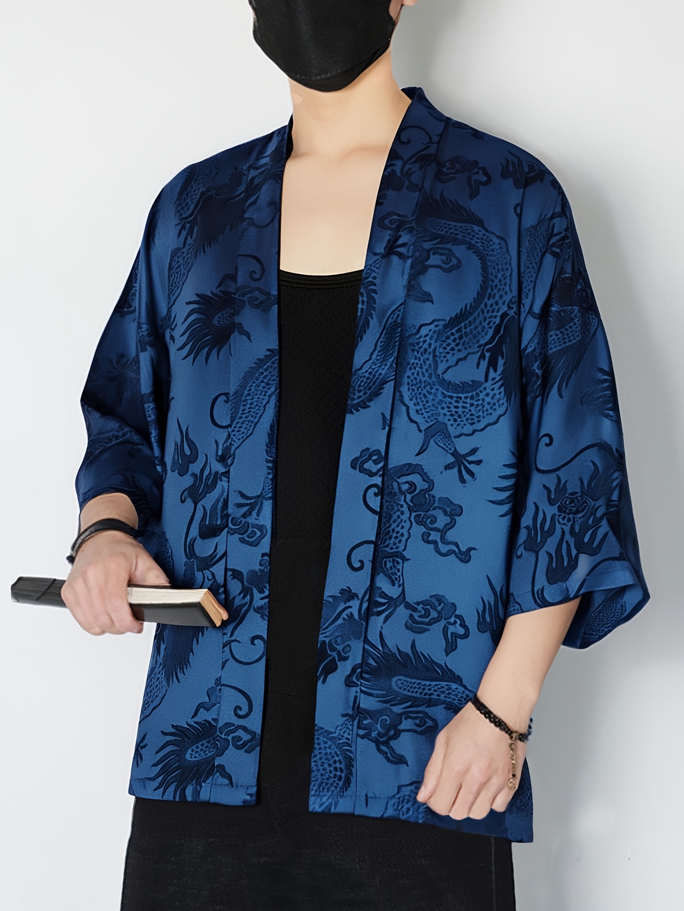 Kimono Pria Musim Panas 2026 D - 3D Printing Design Free ulasan dan harga