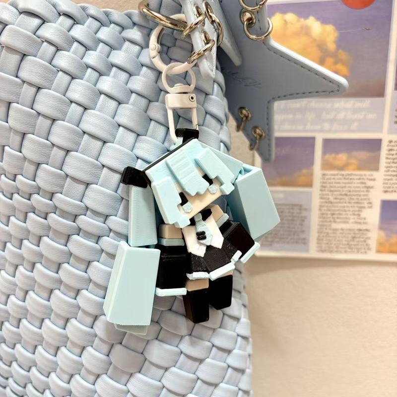 Gantungan Kunci Anime Hatsune  - 3D Printing Keychain ulasan dan harga