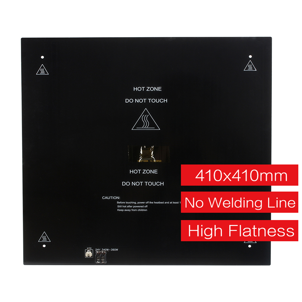 XCR 3D Bagian Printer 24V Alas - 3D Printing Aluminium ulasan dan harga