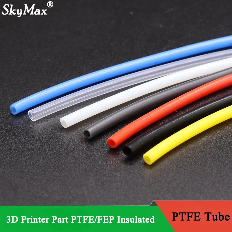 1/5/10m 3D Printer bagian PTFE - 3D Printing Cnc ulasan dan harga
