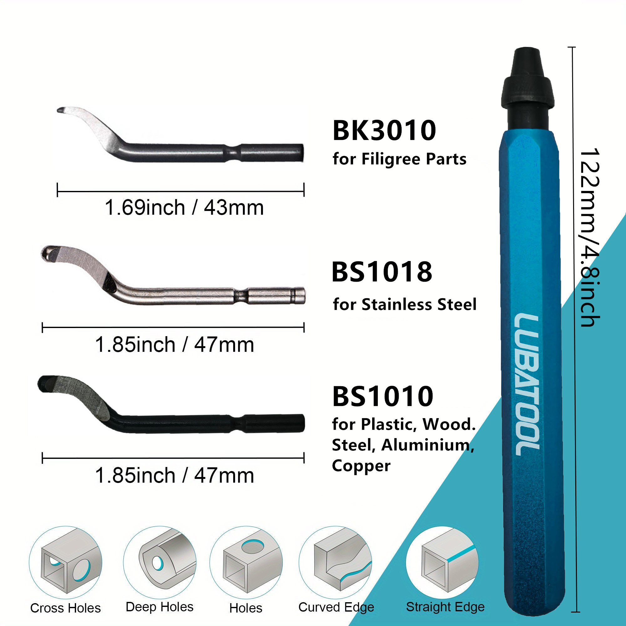 Alat Deburring LUBATOOL dengan - 3D Printing Files ulasan dan harga