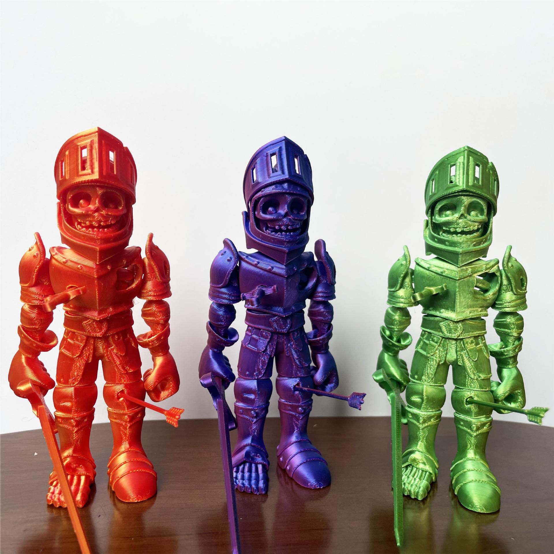 Figur Aksi Prajurit Kerangka & - 3D Printing Viral ulasan dan harga