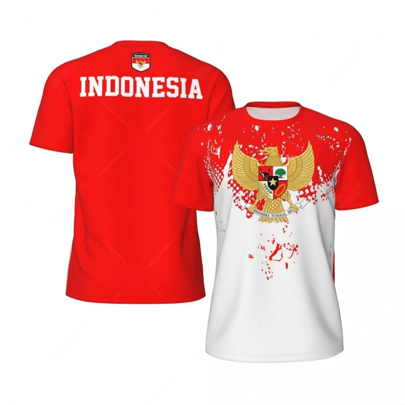 Kaus sepak bola bendera Indone - 3D Printing Indonesia ulasan dan harga