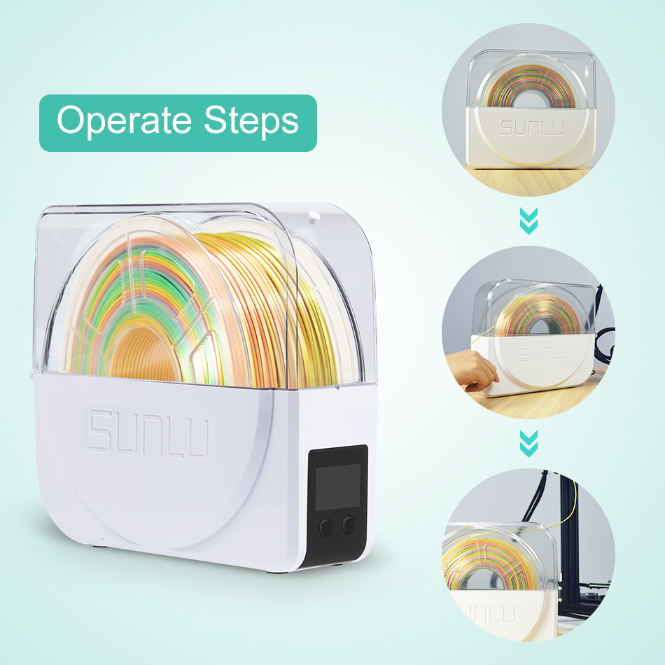 SUNLU pengering filamen S1 Plu - 3D Printing Cnc ulasan dan harga