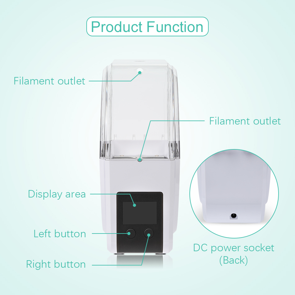 SUNLU pengering filamen S1 Plu - 3D Printing Cnc ulasan dan harga