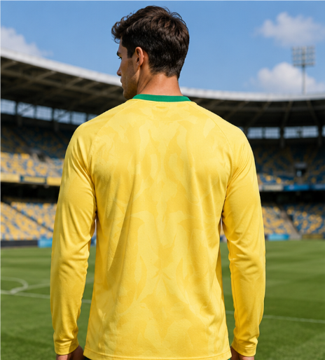 Kaos Sepak Bola Lengan Panjang - 3D Printing Design Free ulasan dan harga