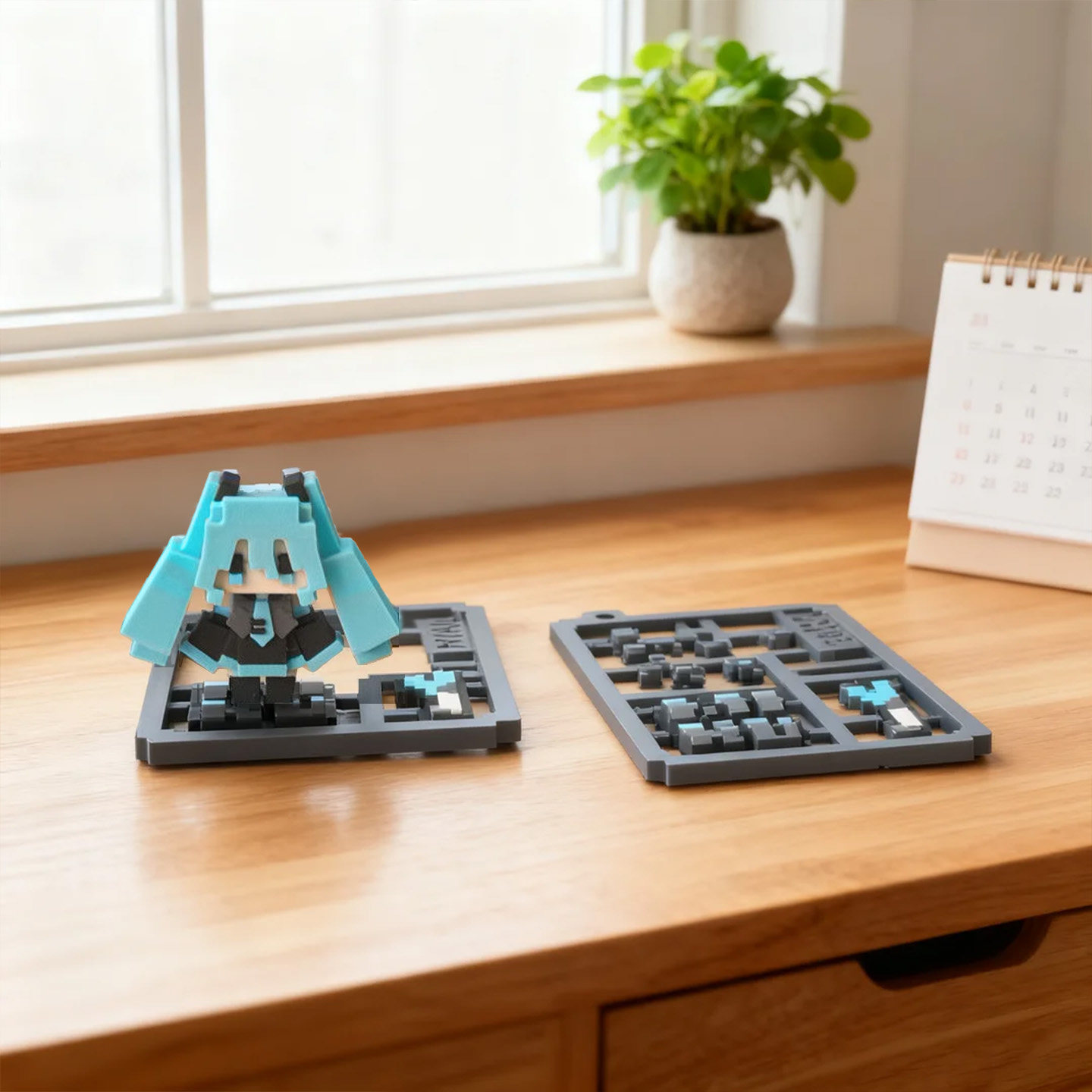 Model Perakitan Hatsune Miku B - 3D Printing Keychain ulasan dan harga